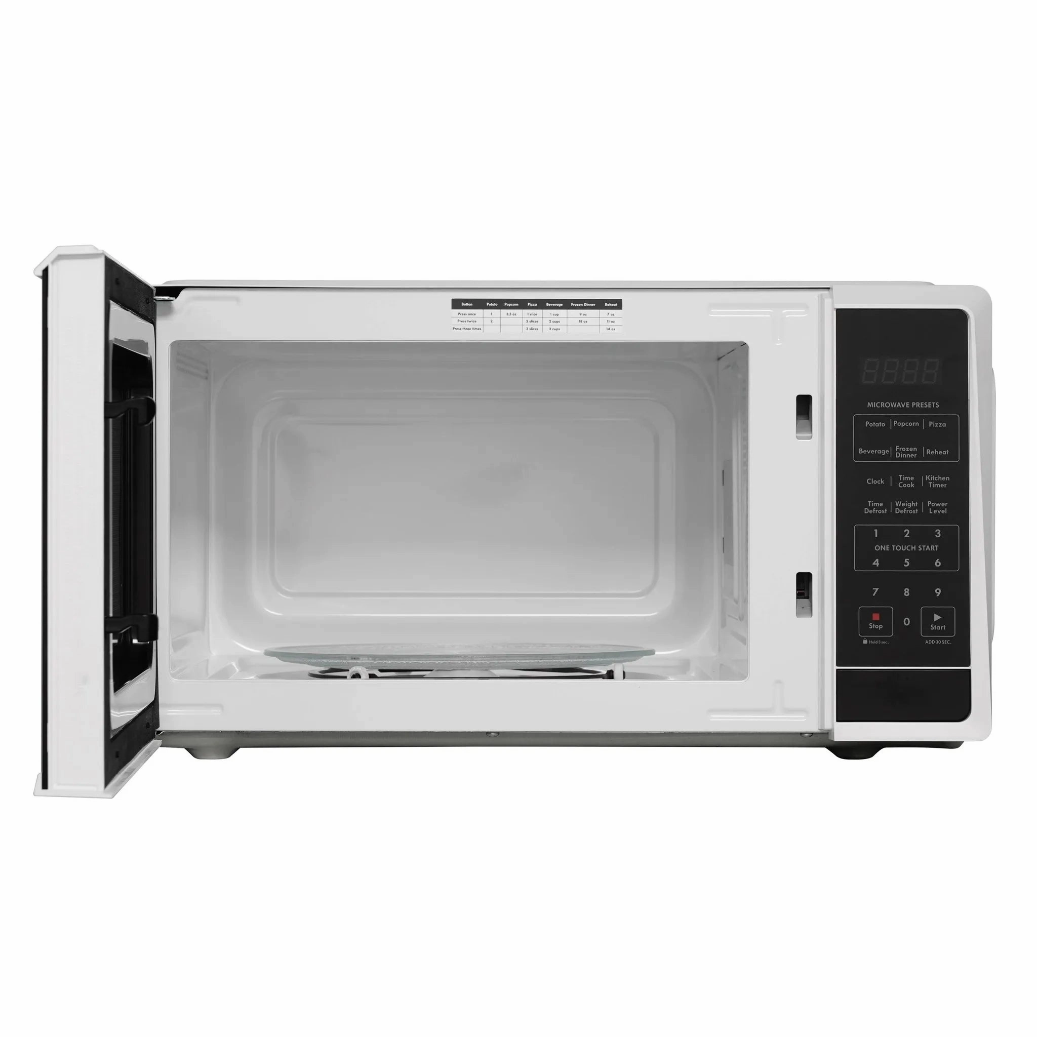 1000W Countertop Microwave White