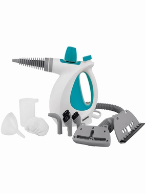 10-In-1 Handheld Steam Cleaner, Turquoise