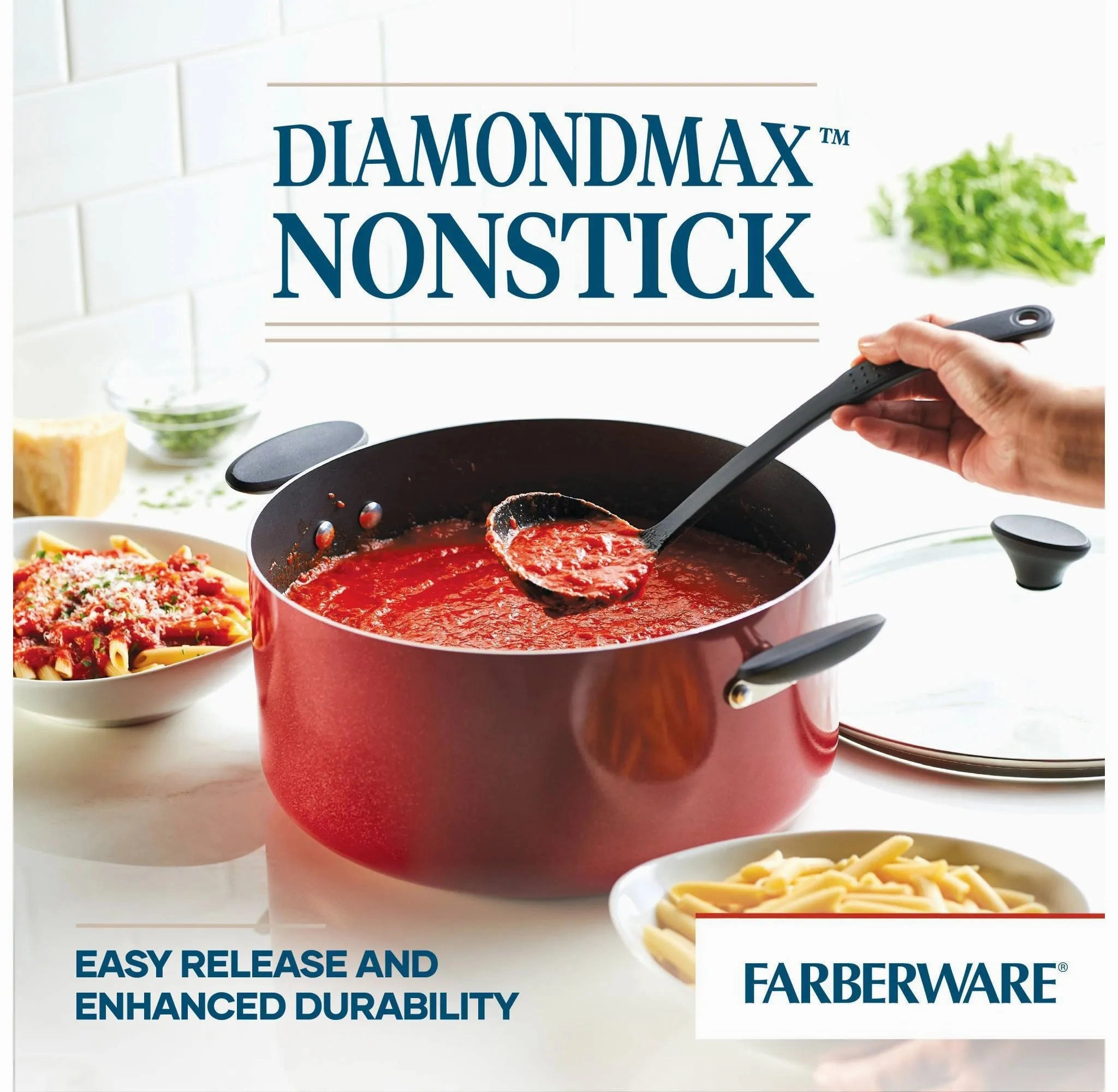 10qt Aluminum Nonstick Stock Pot