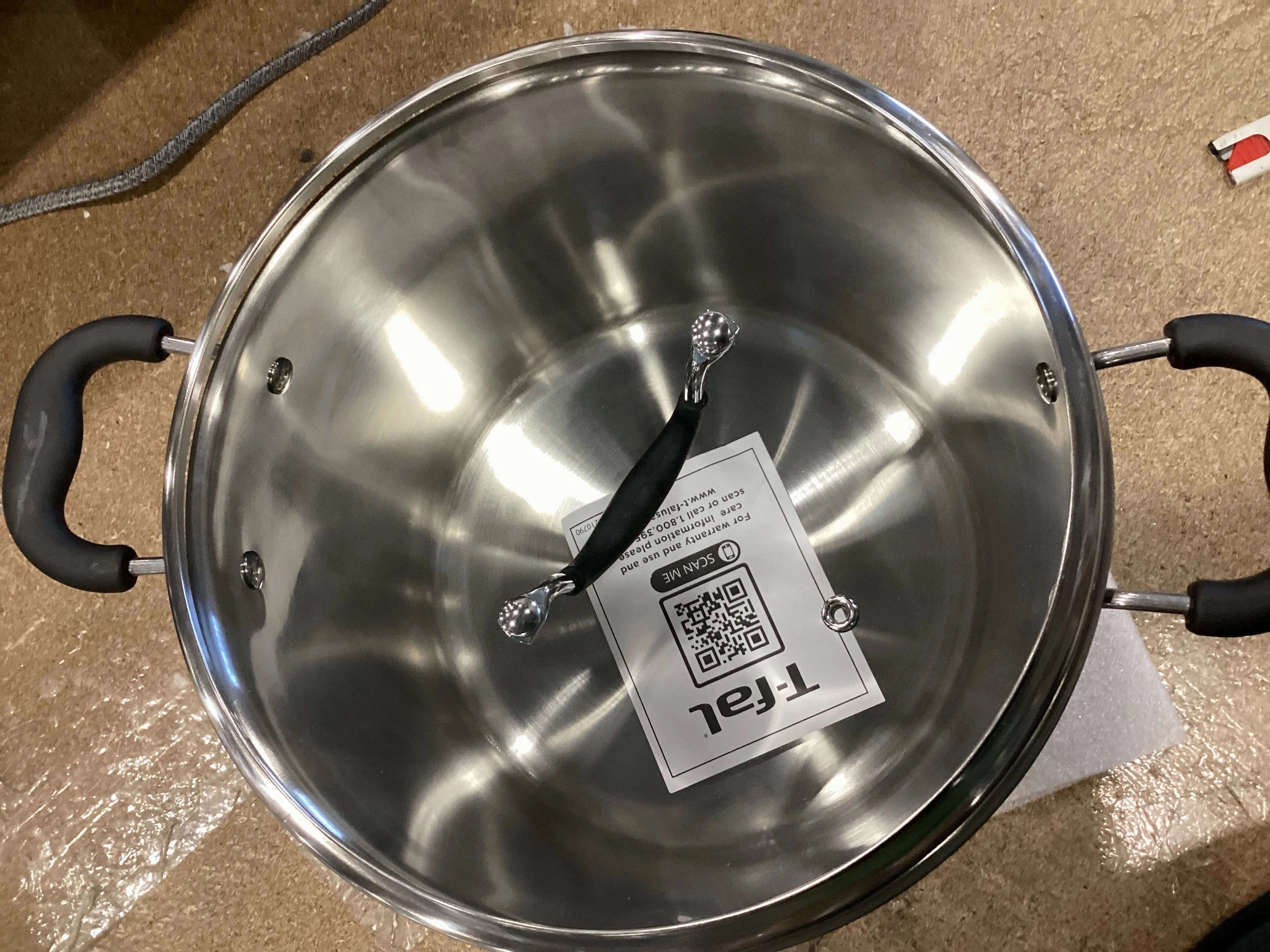 12qt Stock Pot with Lid (See Description)