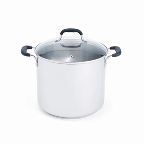12qt Stock Pot with Lid (See Description)