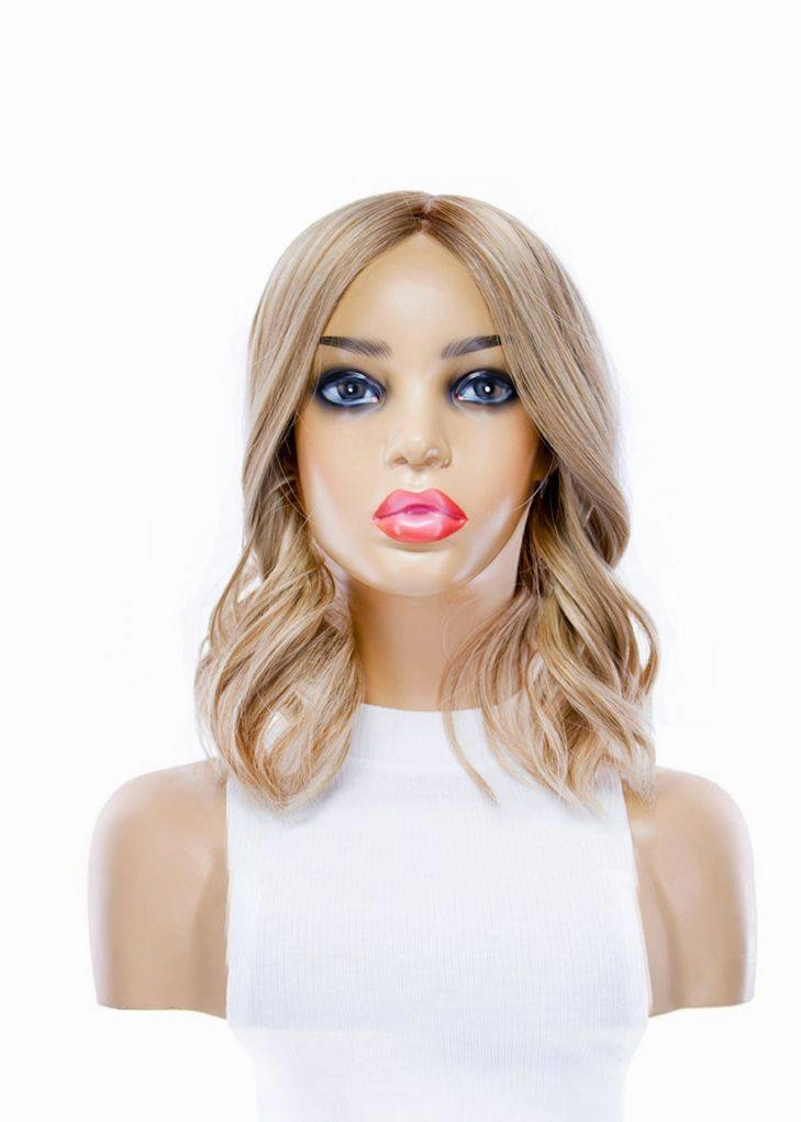 16" Princess Silk Top Wig Ash Blonde