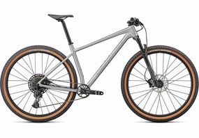 2024 Specialized CHISEL HT COMP Mountain BIKE - X-Small, SATIN LIGHT SILVER / GLOSS SPECTRAFLAIR