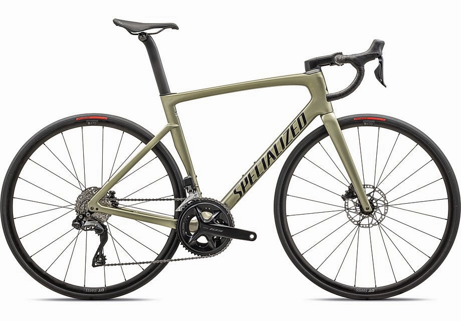 2025 SPECIALIZED TARMAC SL7 COMP BIKE - 54cm, GLOSS METALLIC SPRUCE / METALLIC MIDNIGHT SHADOW