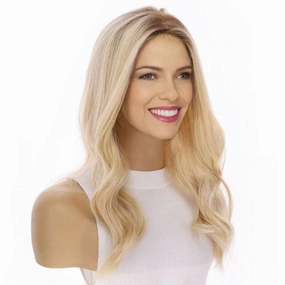 20" Princess Silk Top Wig Platinum Blonde