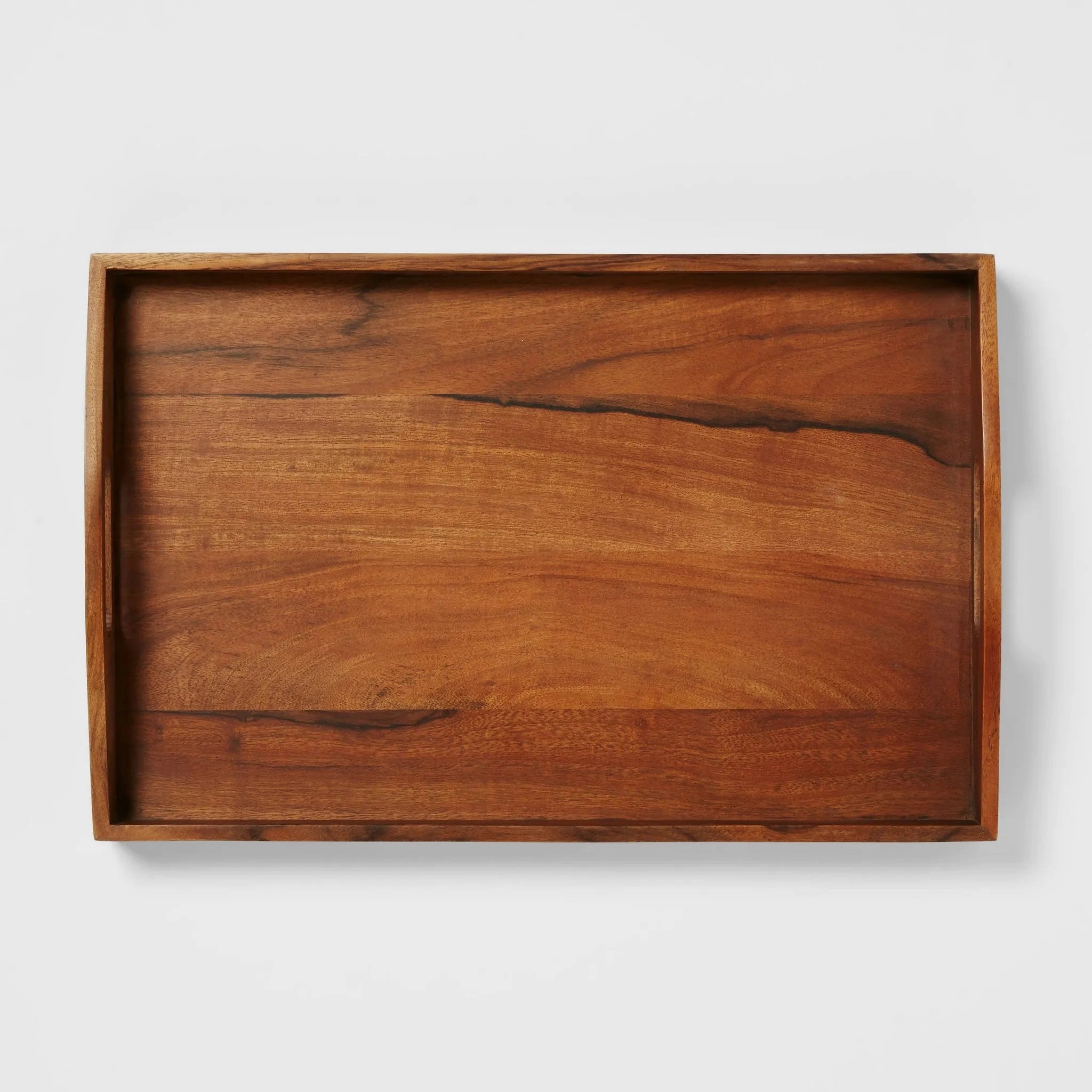20" x 13" Wood Signature Serving Tray