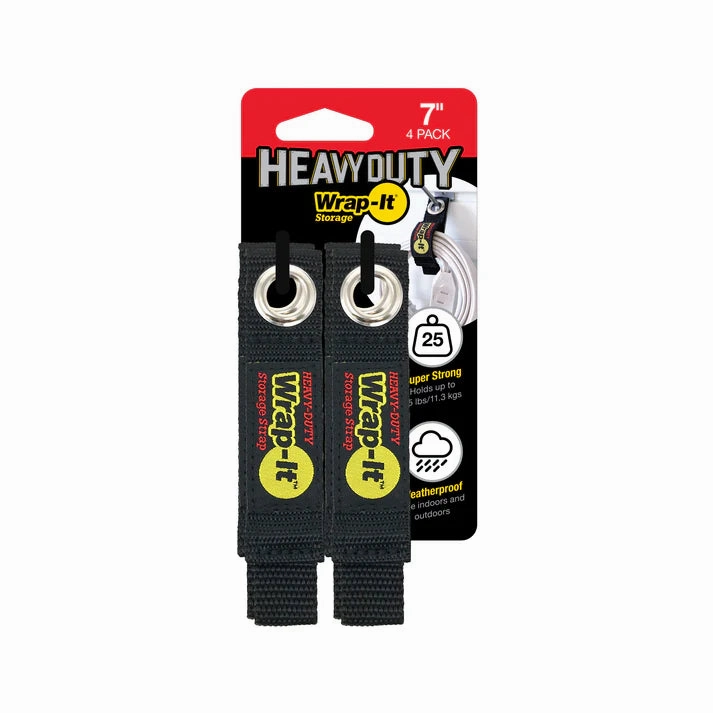7-inch Heavy-Duty Storage Straps - 4 Pack
