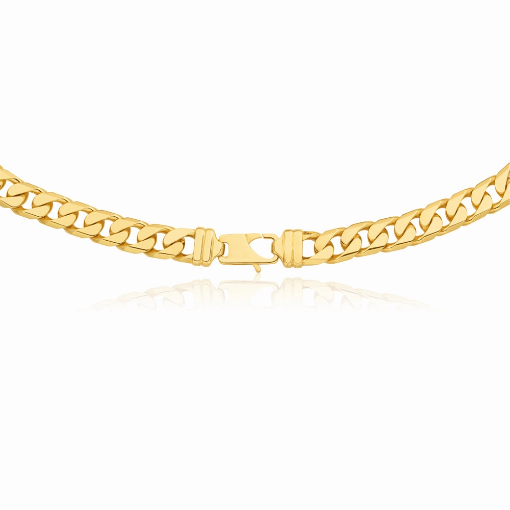 9ct SOLID Gold 55cm Chain