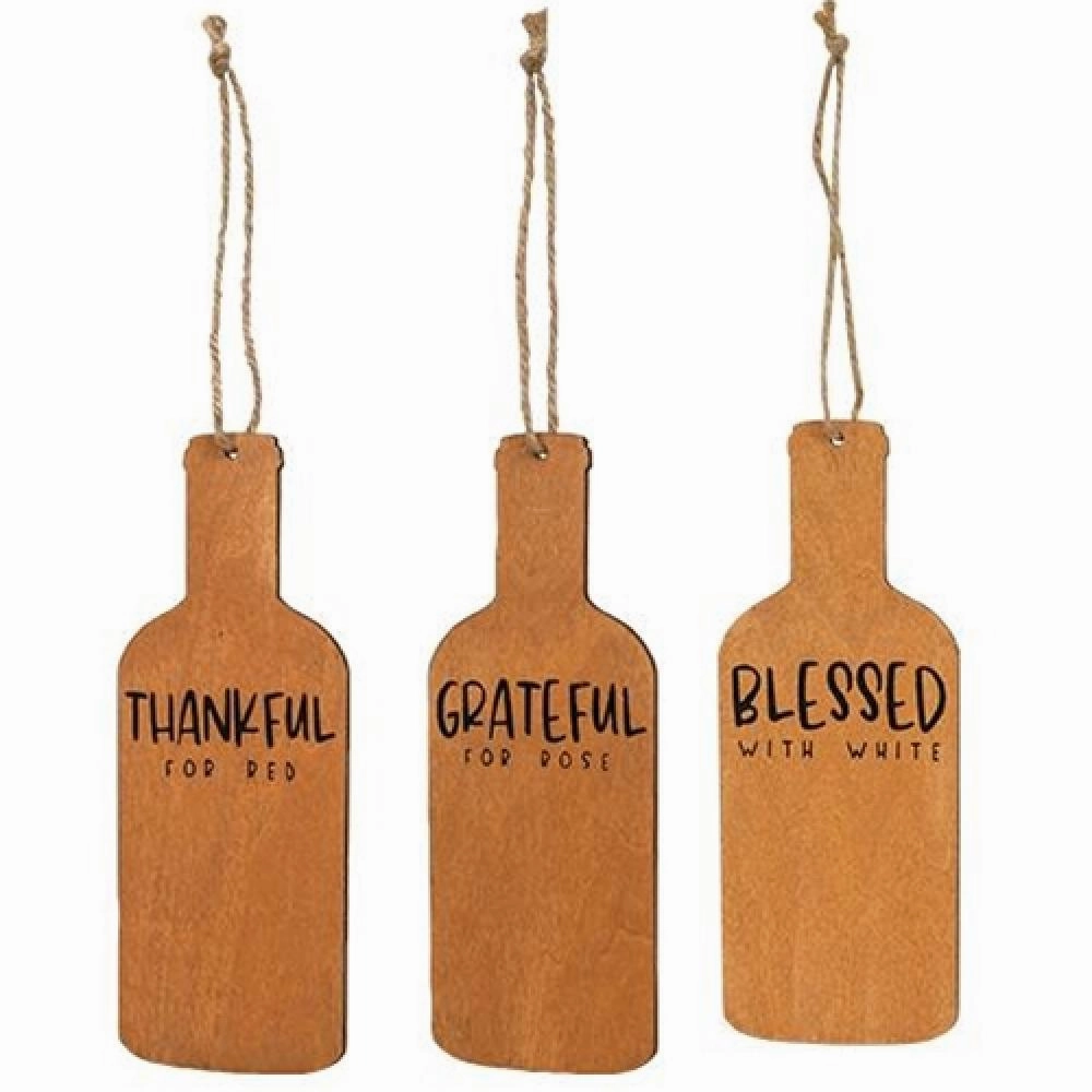 *3/Set Wine Blessings Bottle Ornaments