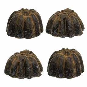 *4/Set Beeswax Pumpkins