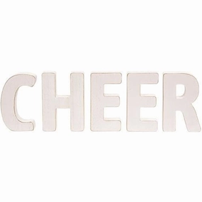 *5/Set CHEER Wooden Letters