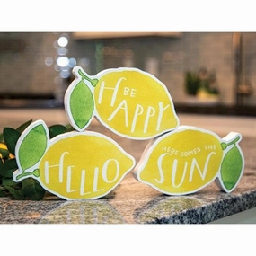 *Be Happy Chunky Lemon Sitter 3 Asstd.