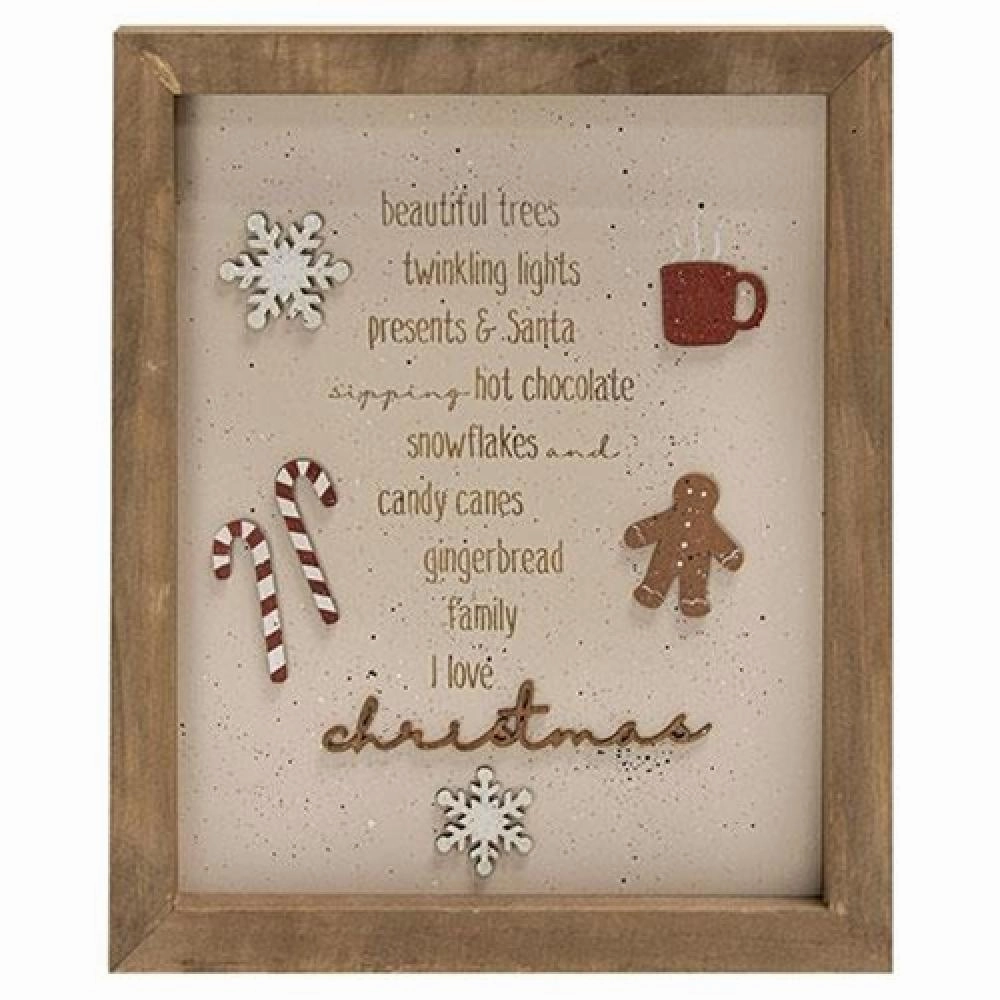*Beautiful Trees Dimensional Framed Sign