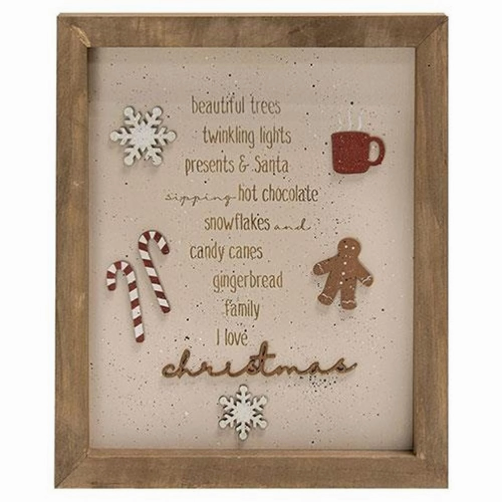 *Beautiful Trees Dimensional Framed Sign