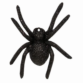 *Black Glitter Spider Ornament