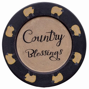 *Country Blessings Sheep Plate