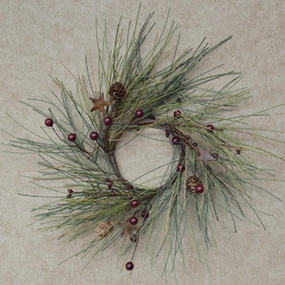 *Country Needle Pine Ring 4"