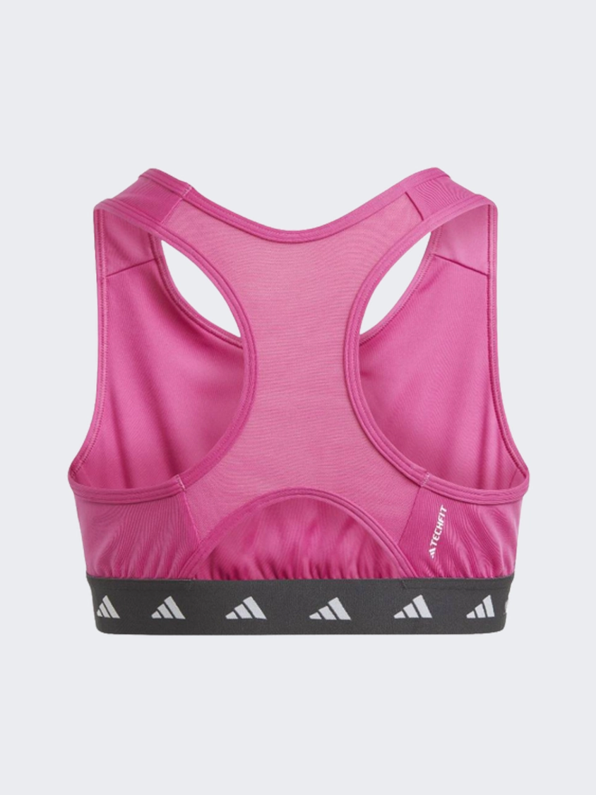 Adidas Power Kids-Girls Sportswear Bra Bliss Pink/White