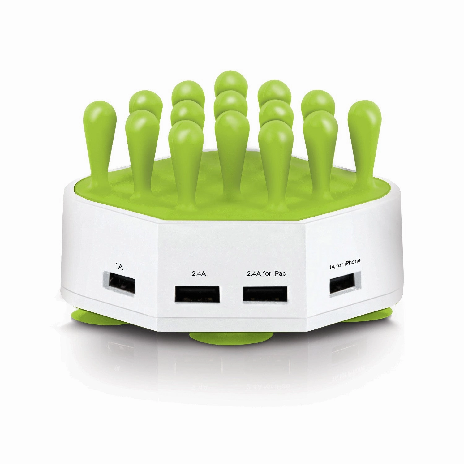 Aduro Grass Hub 4 Port USB Charging Station