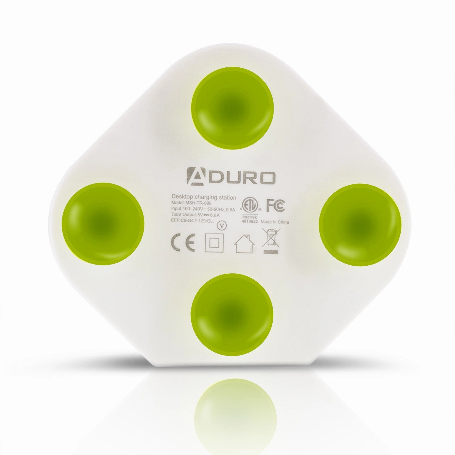 Aduro Grass Hub 4 Port USB Charging Station