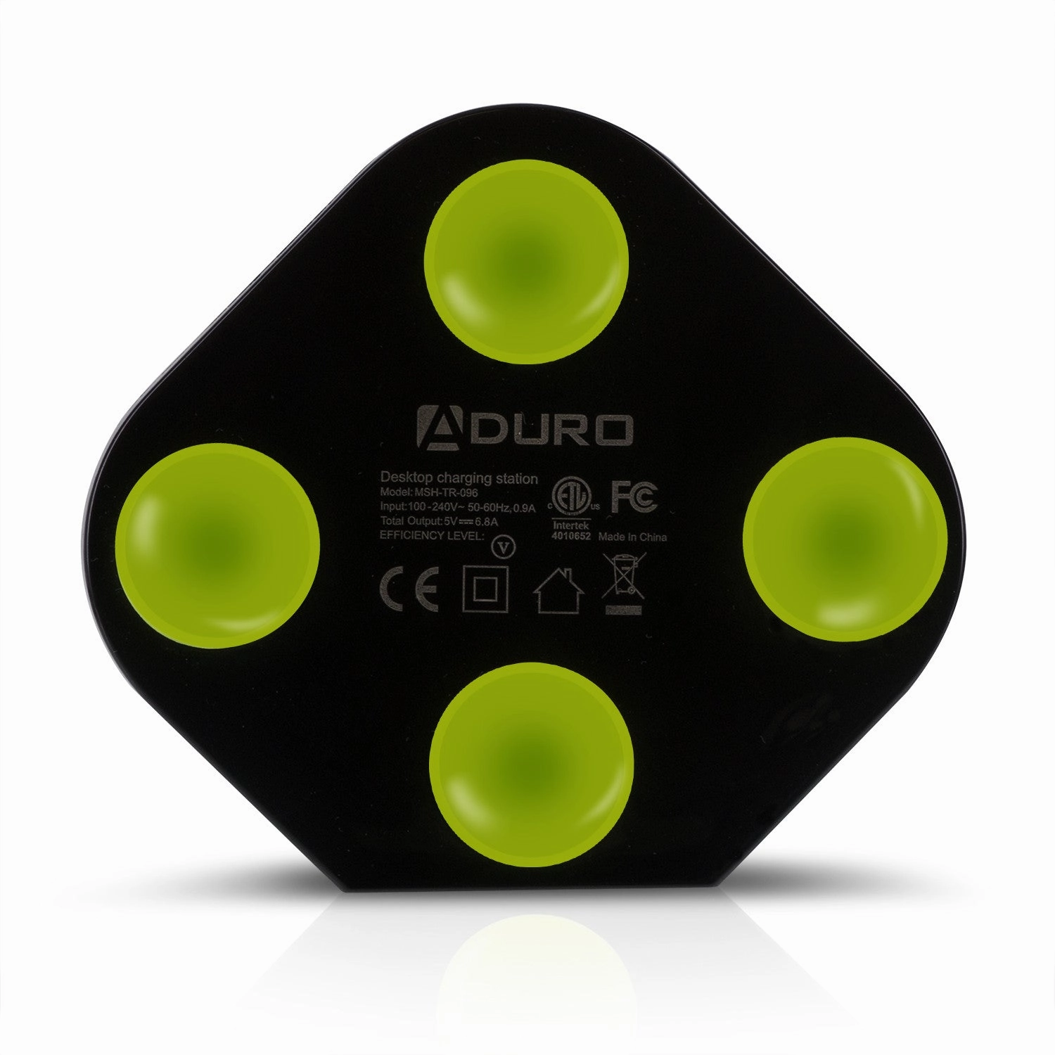 Aduro Grass Hub 4 Port USB Charging Station