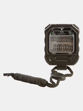 Aln Accessories Stopwatch Fitness Watch Black