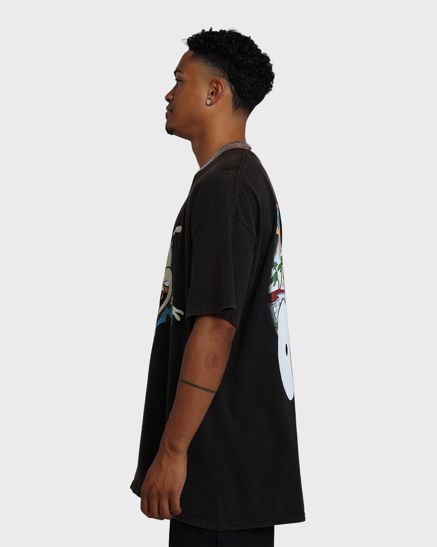 American Thrift X Rocko's Modern Life Rocko's Modern Life Vintage T-Shirt Black Wash