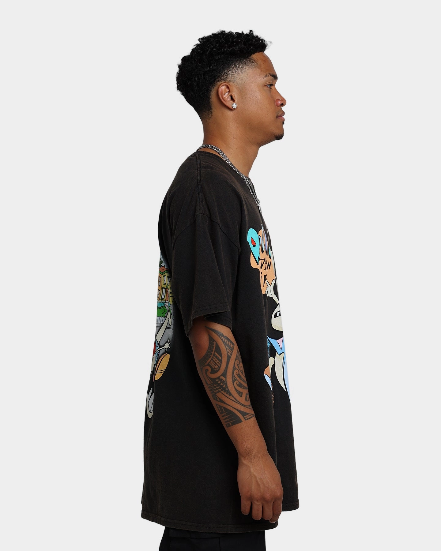 American Thrift X Rocko's Modern Life Rocko's Modern Life Vintage T-Shirt Black Wash