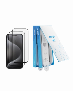 Anker Easy Fit Screen Protector  Kit  (HD, 2-Pack)