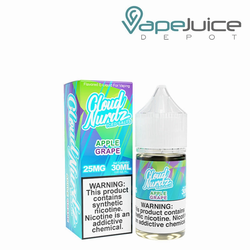 Apple Grape ICED TFN Salts Cloud Nurdz 30ml