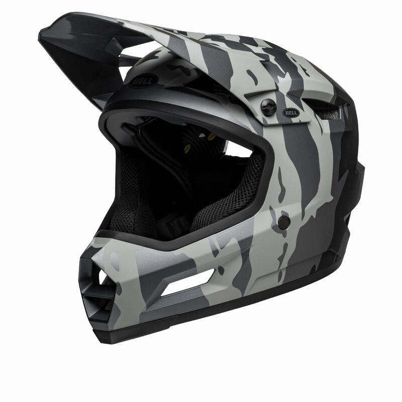 Bell Sanction 2 DLX MIPS Full Face Helmet - Ravine - Matt Gray-Black
