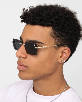 Belvoir & Co Kennedy Sunglasses Black/Gold