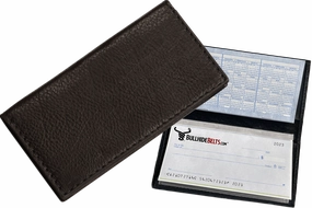Black American Bison Checkbook Cover