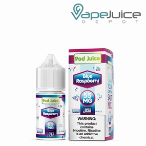 Blue Raspberry Pod Juice TFN Salt 30ml