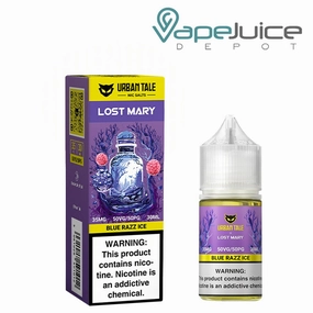 Blue Razz Ice Urban Tale x Lost Mary Salt 30ml