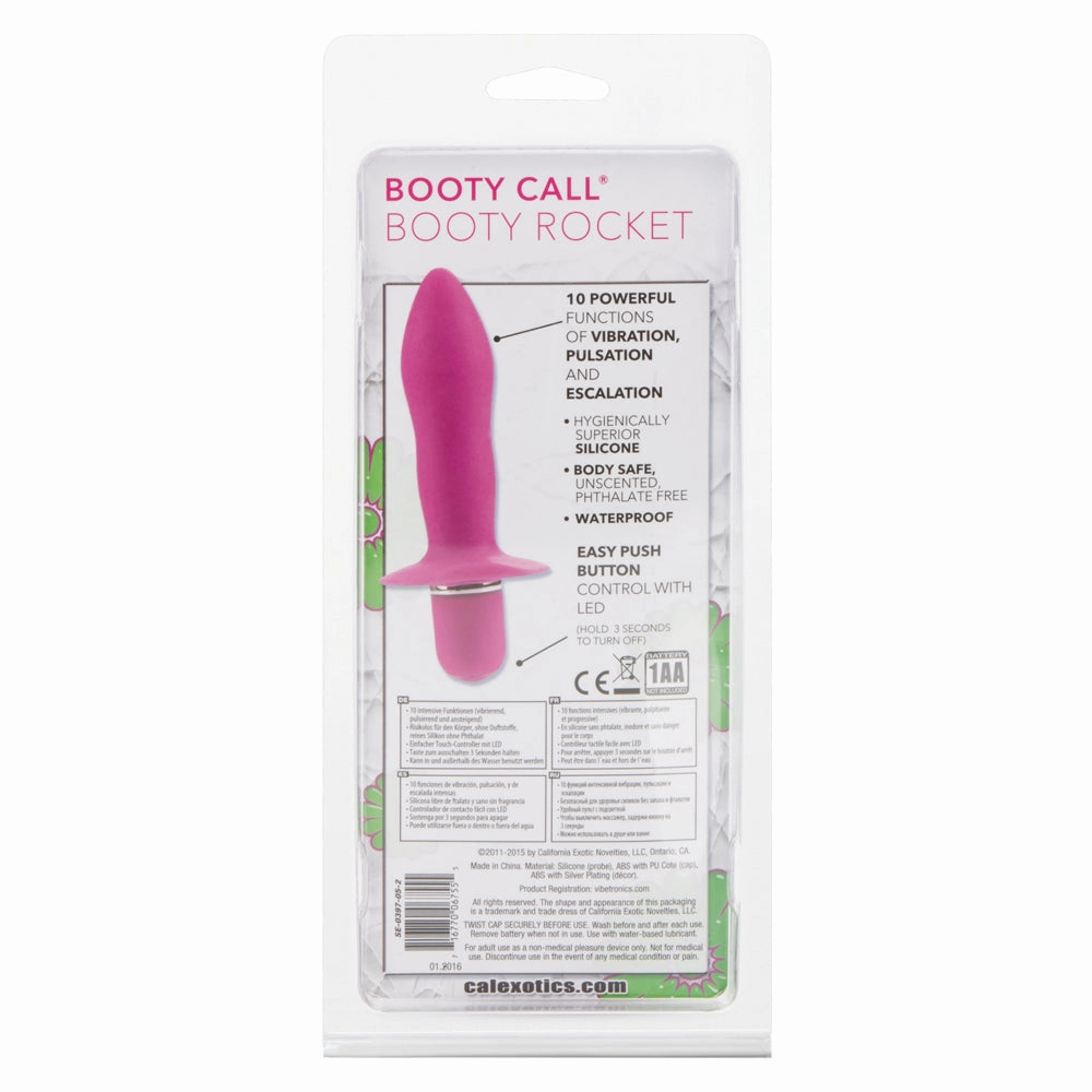 Booty Call Booty Rocket Vibrating Anal Probe