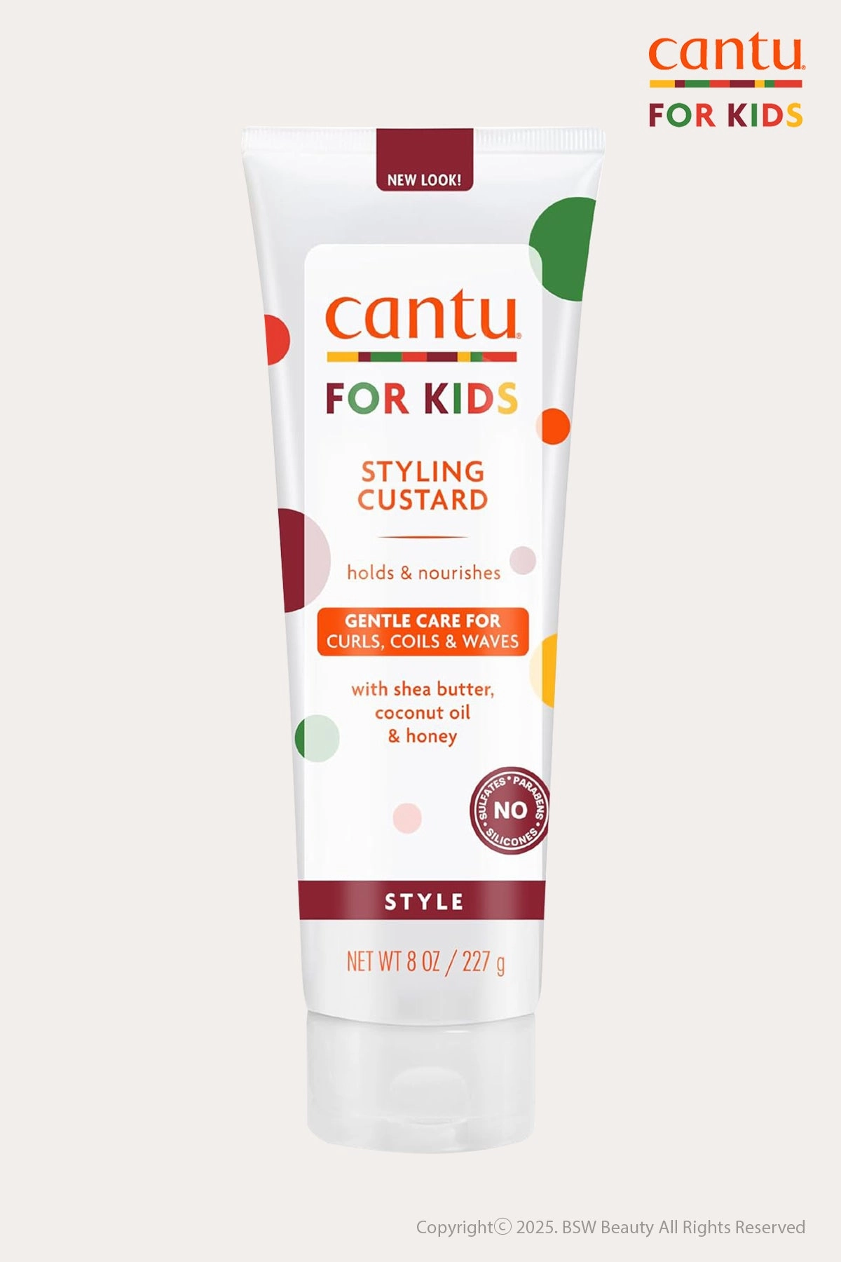 CANTU CARE FOR KIDS STYLING CUSTARD 8oz