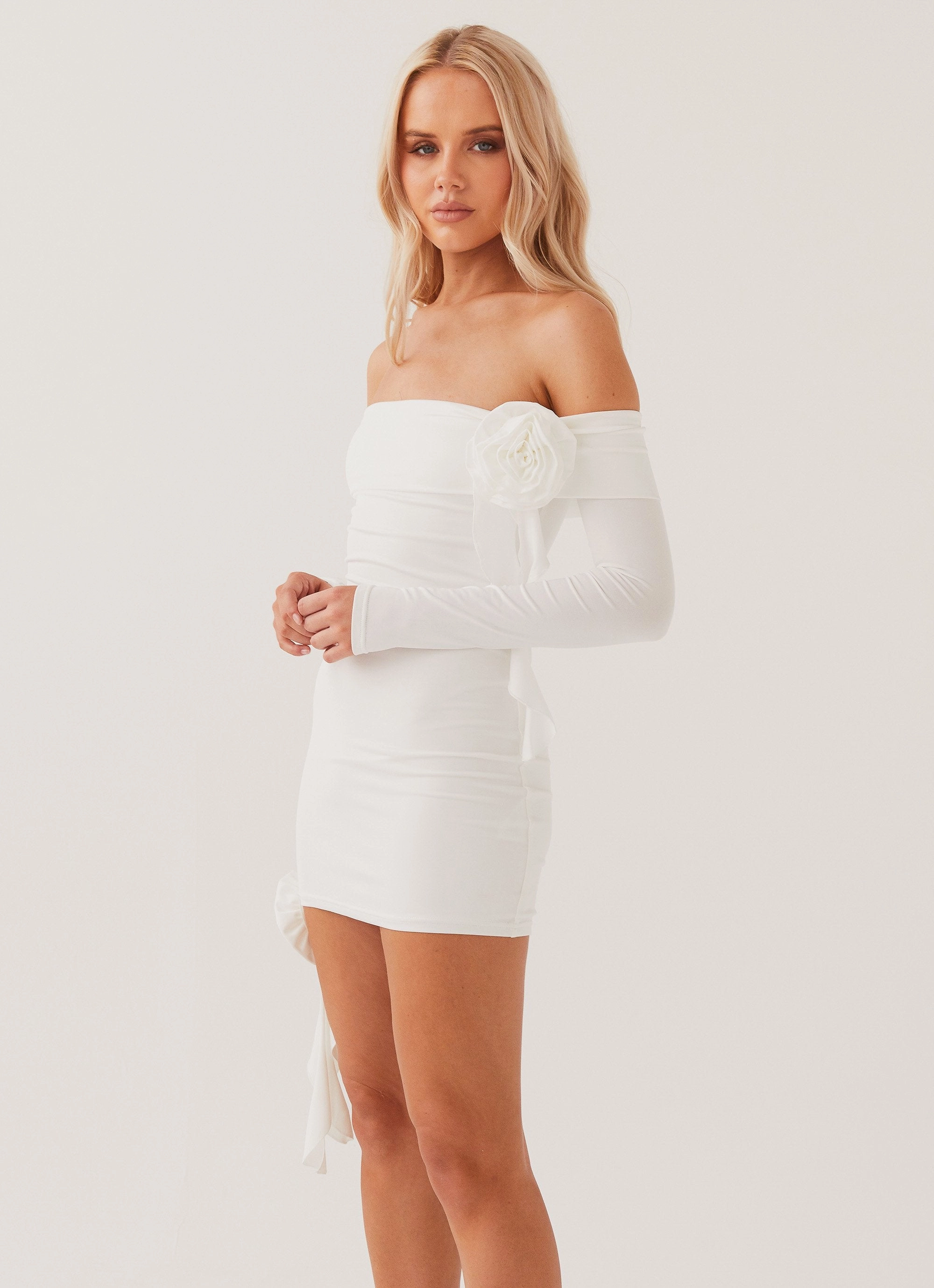 Cecilia Rose Mini Dress - White