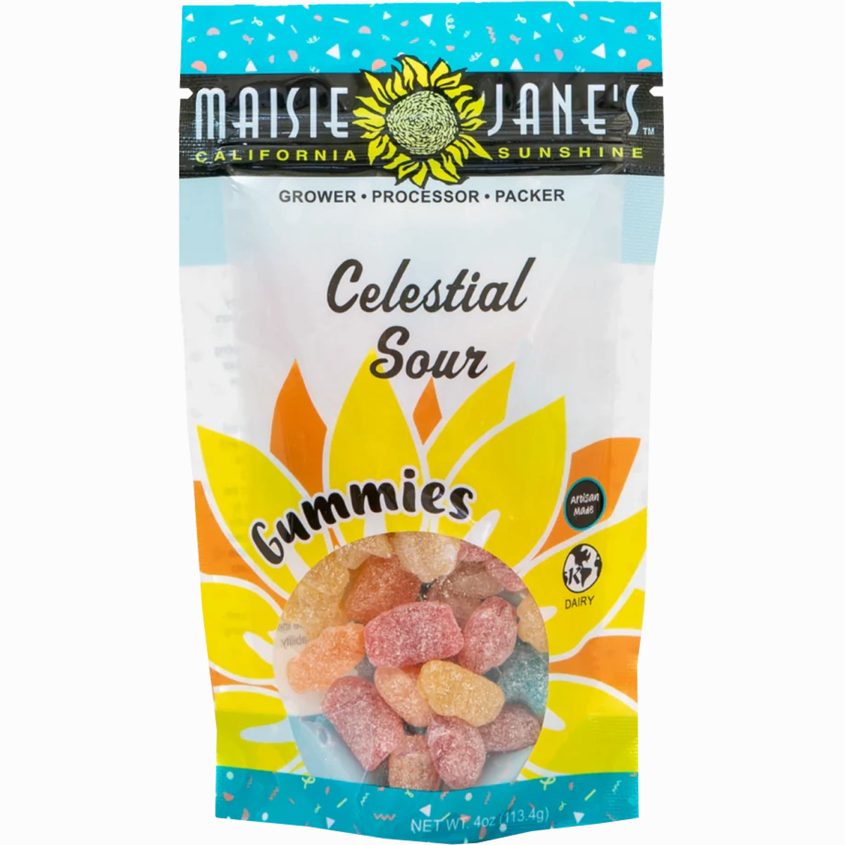 Celestial Sour Gummies 4 oz