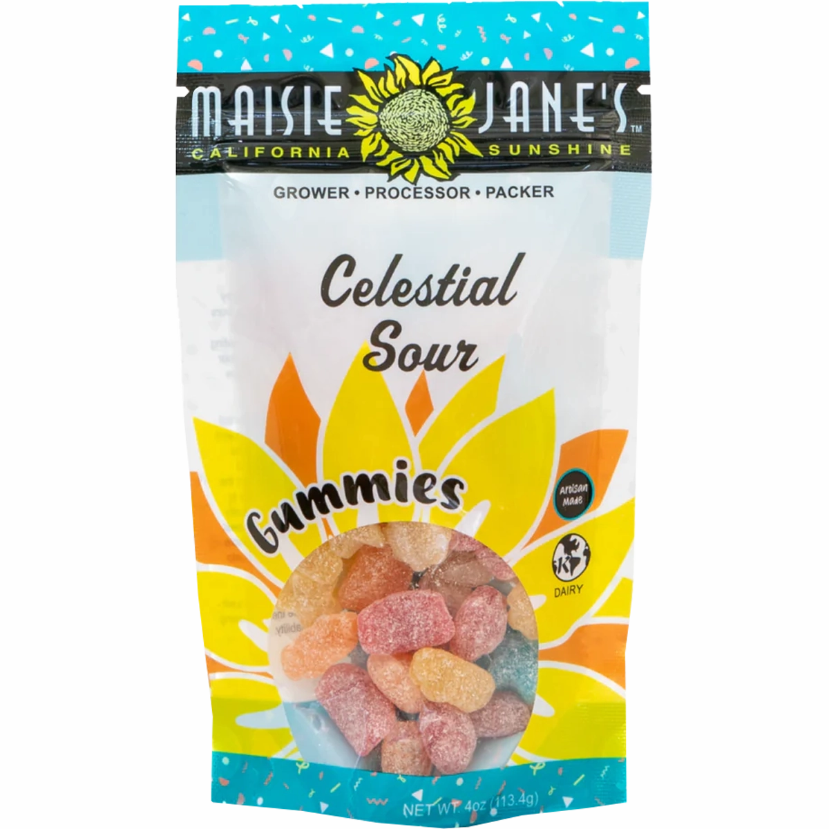 Celestial Sour Gummies 4 oz