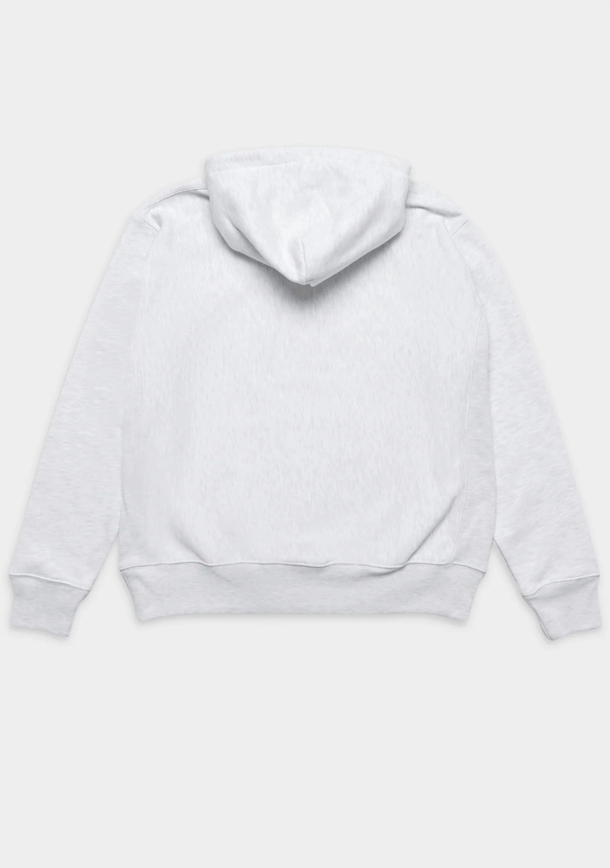 Champion Women's Reverse Weave Small Logo Hoodie Silver Grey