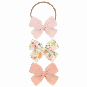 Chiffon Headband Bow 3 Pack