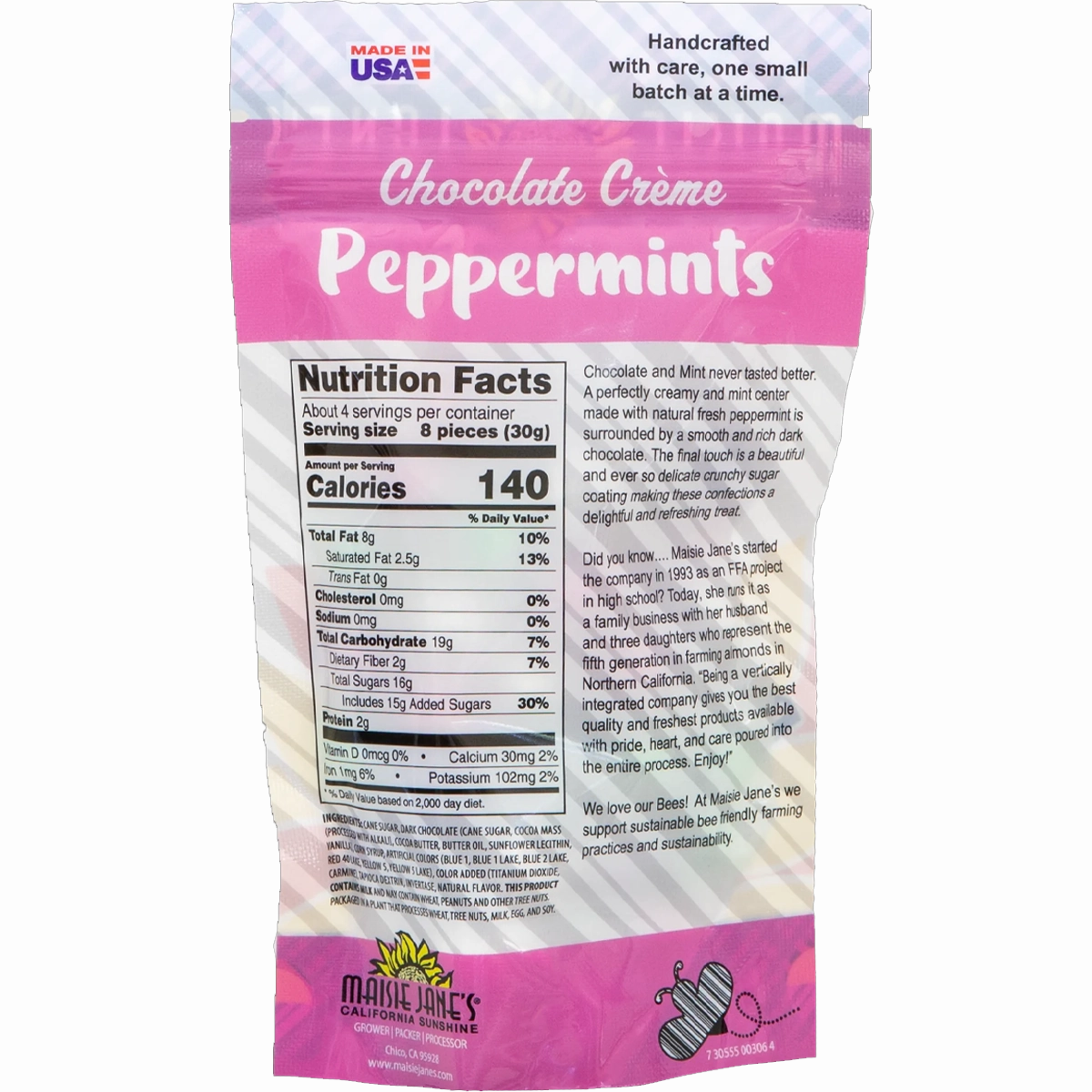 Chocolate Creme Peppermints 4 oz