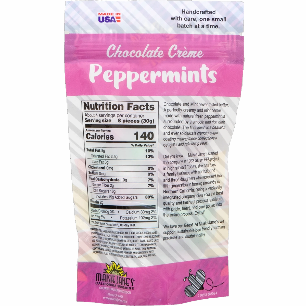 Chocolate Creme Peppermints 4 oz
