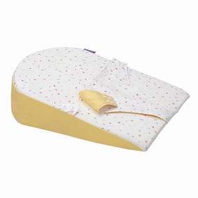 ClevaMama Clevafoam Reflux Wedge Elevated Support Grey/Yellow
