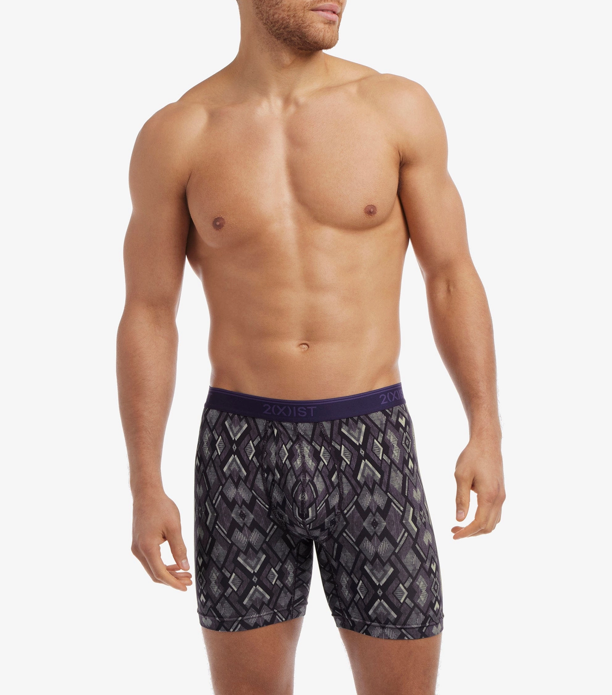 Cotton Stretch 6" Boxer Brief 3-Pack