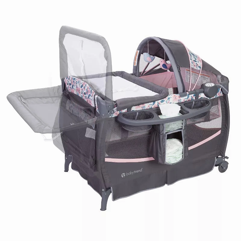 Deluxe II Nursery Center Portable Playard - Bluebell