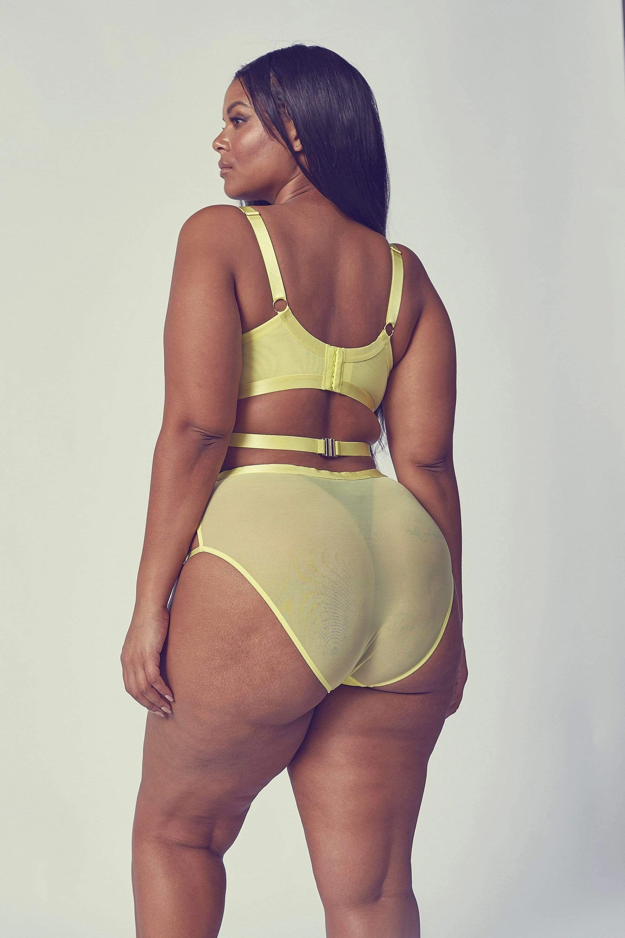 Devon Lime Lace bra