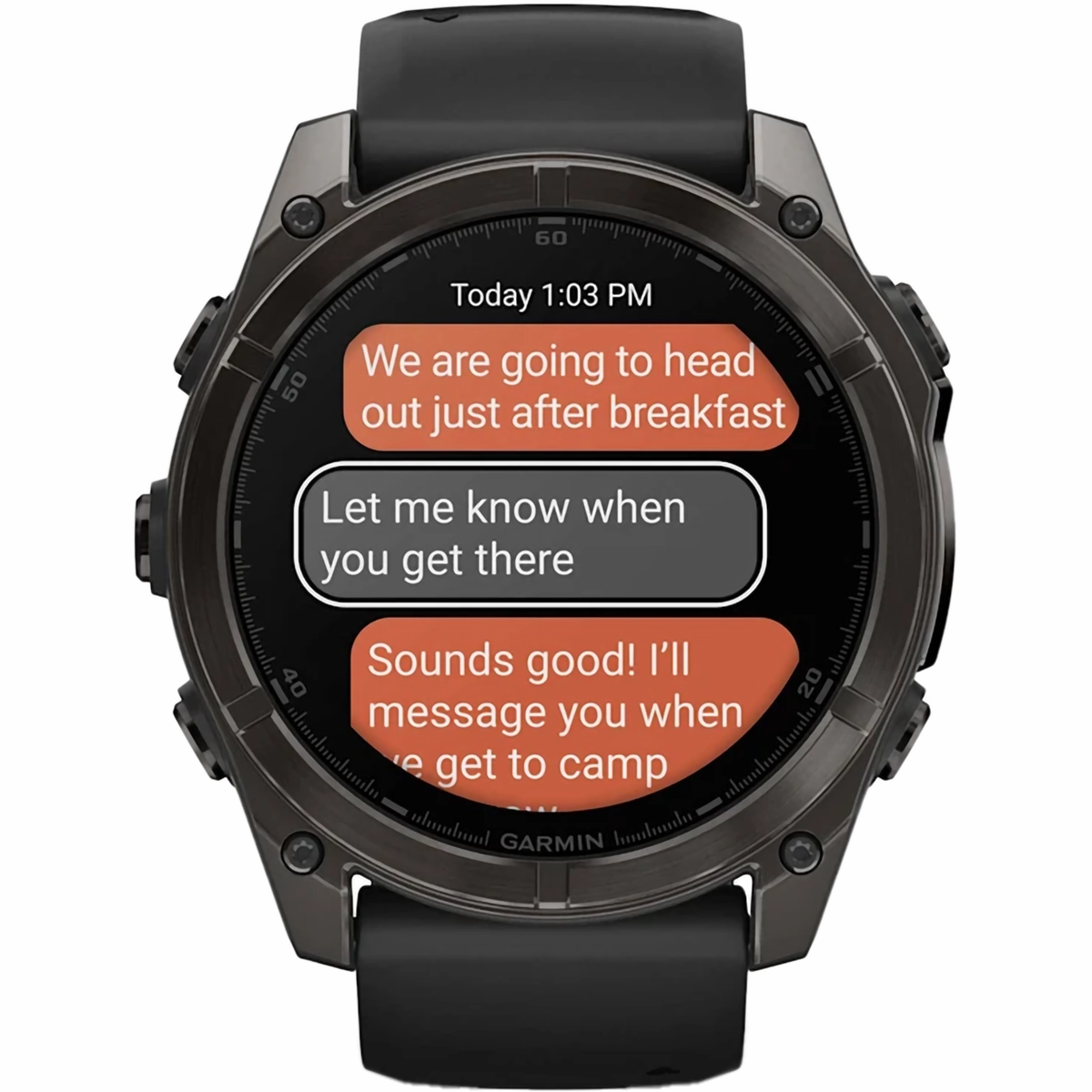 Fenix 8 Sapphire 51mm Amoled - Carbon Gray