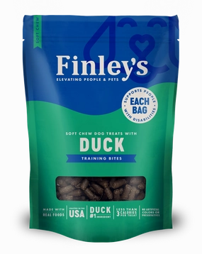 Finley's Duck Recipe Soft Chew Training Bites
